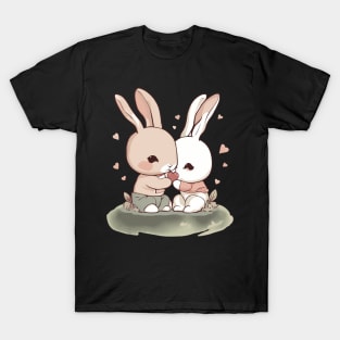 I Love You Rabbit T-Shirt